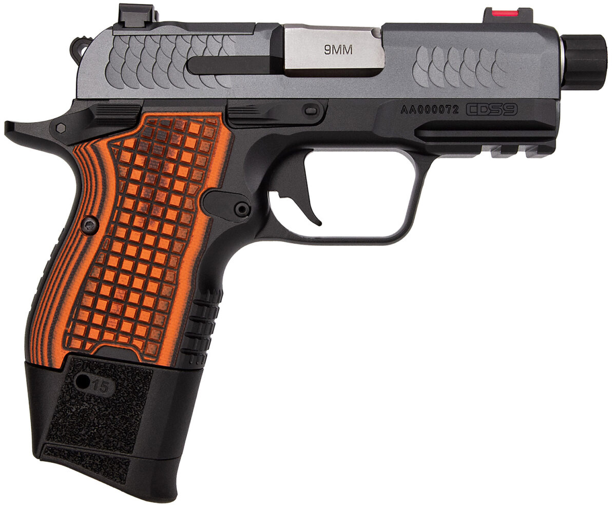 Kimber Mfg.,inc 3600004 CDS9 9mm 15rd 3.64" Black KimPro II Optic Ready Stainless Steel Slide Gray KimPro II G10 Grip 1 171920