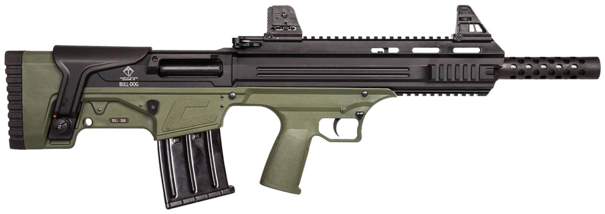 ATI ATIG410BDG Bulldog 410 Gauge Semi-Auto 3" 5+1 16" Green Aluminum Receiver/Fixed Synthetic Stock 1 172606