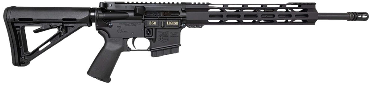 Diamondback DB1718T002 DB15 350 Legend 5+1 Black Cerakote Picatinny Rail Aluminum Receiver, M-LOK Handguard, Synthetic Stock 1 174762