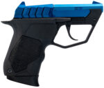 Taurus 1-22TUC13BL 22TUC Micro-Compact Frame 22 LR 9+1 2.50" Polished Blue PVD Steel Tip-Up Barrel, Blue PVD Serrated Stainless Steel Slide, Black Polymer Frame, Black Polymer Grip 2 174776