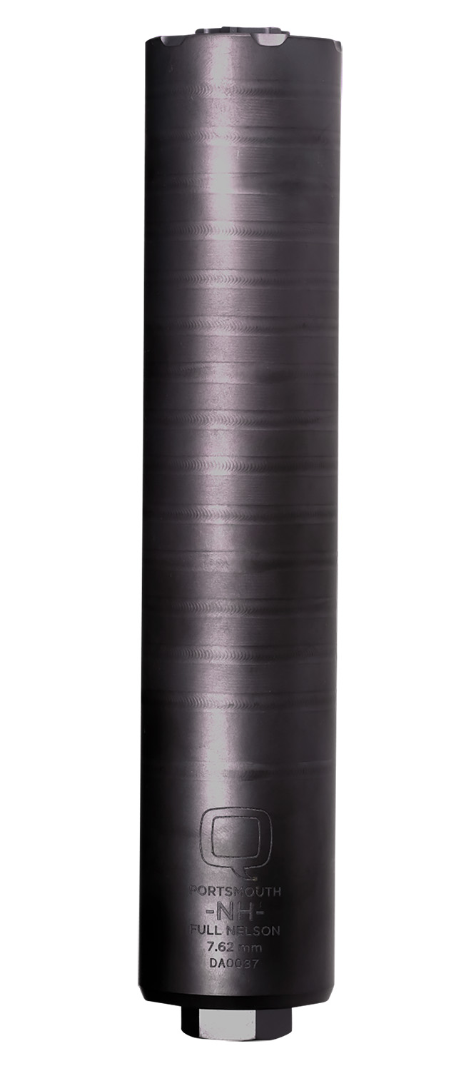 Q LLC SILFNDT762B Full Nelson 7.62 NATO 1.75" Black PVD Titanium 5/8"x24 1 179339