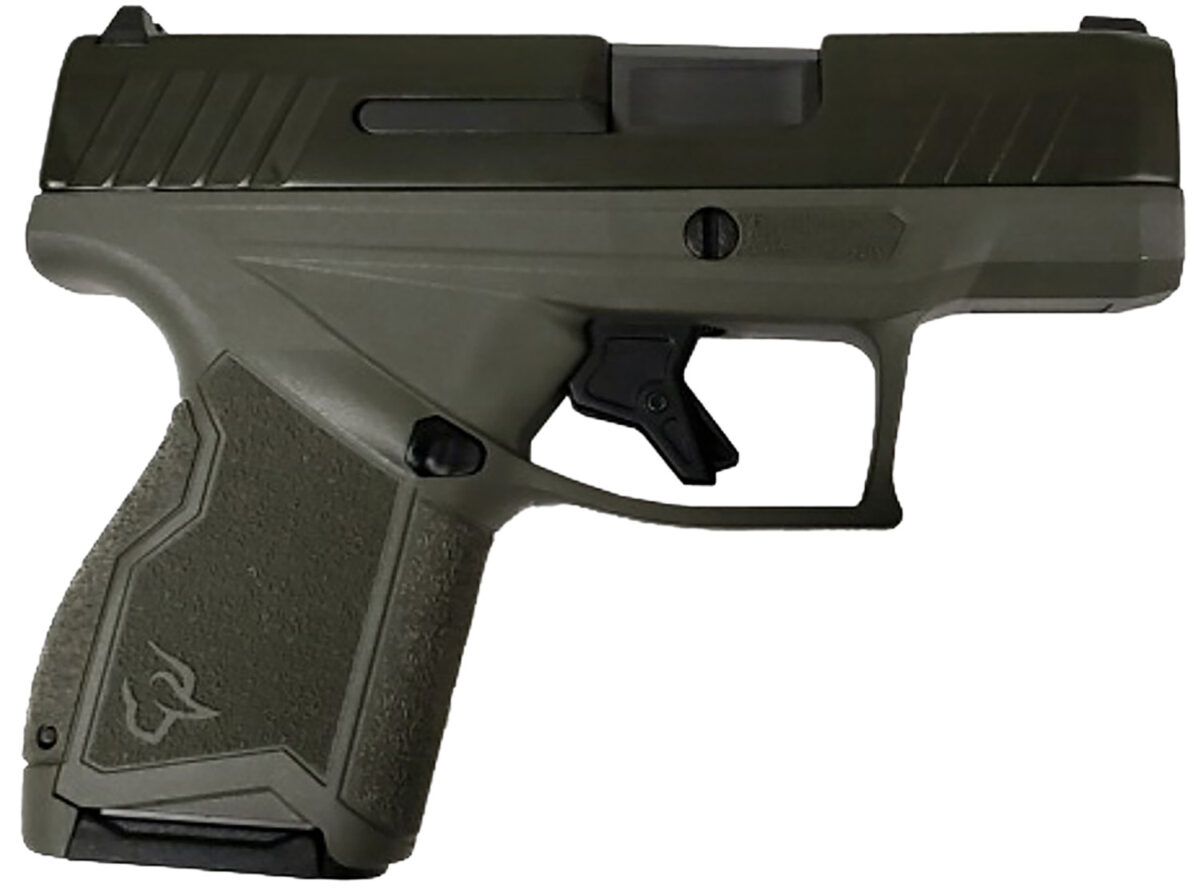 Taurus 1-GX4M93BO GX4 Micro-Compact Frame 9mm Luger 11+1 3.06" Black DLC Steel Barrel, Mil-Spec Green Cerakote Alloy Steel Serrated Slide, OD Green Stainless Steel Frame 1 180235