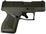 Taurus 1-GX4M93BO GX4 Micro-Compact Frame 9mm Luger 11+1 3.06" Black DLC Steel Barrel, Mil-Spec Green Cerakote Alloy Steel Serrated Slide, OD Green Stainless Steel Frame 2 180235