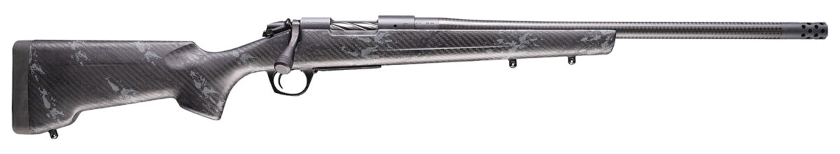Bergara Rifles B14LM1201CF B-14 Cima CF 300 Win Mag 3+1 22" CURE Carbon Fiber Barrel, Sniper Gray Cerakote Receiver, RTM Sporter Carbon Fiber Stock 1 182459