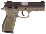 Taurus 1-TH40041O TH Full Size Frame 40 S&W 15+1 4.25" Matte Stainless Steel Barrel, Matte Black Alloy Steel Serrated Slide, OD Green Polymer Frame 2 184637
