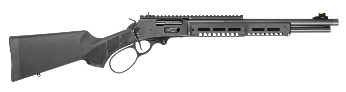Smith & Wesson 14453 Stealth Hunter 45-70 Gov 5+1 16.50" Black Armornite Threaded Barrel, Black Armornite Stainless Steel Receiver w/Picatinny Rail, M-LOK Forend, Black Fixed Synthetic Stock 1 185312