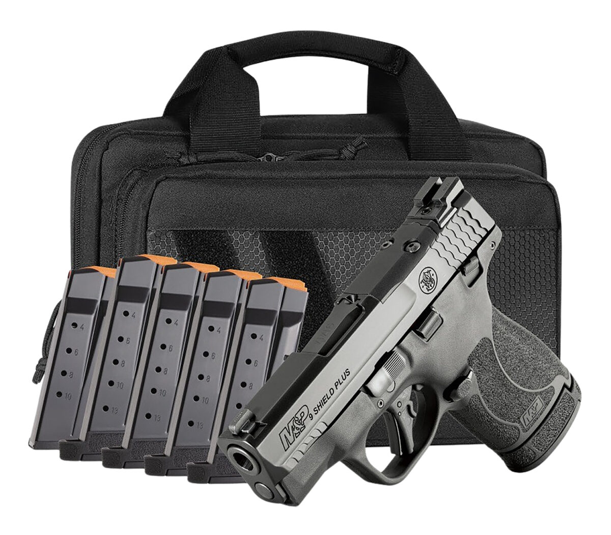 S&W M&P9SHLD+ 14724 9M OR TS CARRY ON BUNDLE 1 186373