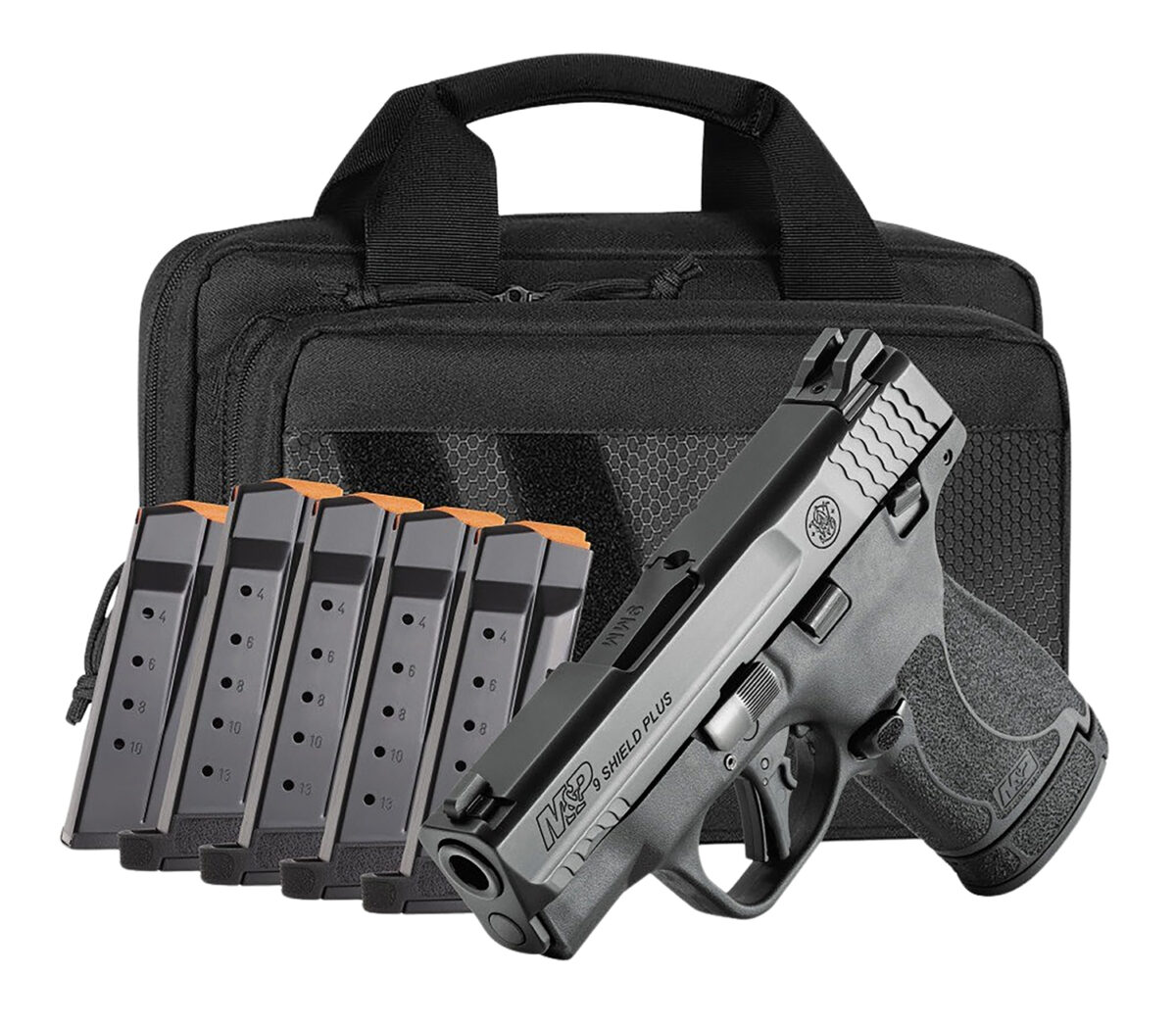 S&W M&P9SHLD+ 14750 9M TS CARRY ON BUNDLE 1 186374