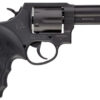 Taurus 2-650041 65 Medium 357 Mag/38 Special +P 6 Shot 4" Matte Black Oxide Barrel, Cylinder & Frame, Black Finger Grooved Rubber Grip, Transfer Bar Safety, Exposed Hammer 2 31300