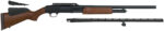 Mossberg 54243 500 Combo 12 Gauge 5+1 3" Blued 28" Vent Rib/24" Slugster Barrel w/Cantilever Scope Mount, Blued Steel Receiver, Hardwood Dual Comb Stock, Includes Accu-Set Chokes 2 46904