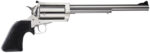 Magnum Research BFR4570 BFR Long Cylinder Large Frame 45-70 Gov 5 Shot, 10" Brushed Stainless Steel Barrel, Cylinder & Frame, Black Rubber Grip, Exposed Hammer 2 49477 1