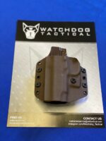 WDT OWB/IWB Holster for Kimber 1911 4" w/Laser on Hand Guard ,Right-Handed,Brown 2 57 188