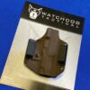 WDT OWB/IWB Holster for Kimber 1911 4" w/Laser on Hand Guard ,Right-Handed,Brown 3 57 189