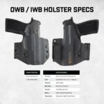 Watchdog Tactical Guard Dog OWB/IWB Kydex Holster - MULTIPLE MODELS AVAILABLE 5 57 271