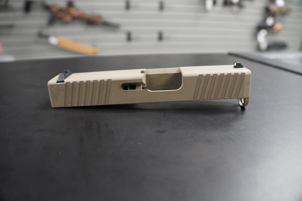 Commander stripped Slide fits Glock 26 Gen 3- FDE 1 57 275