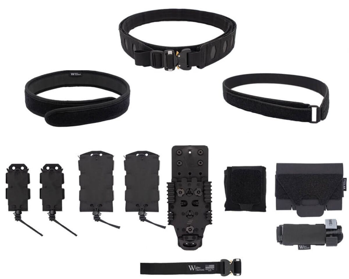 Wilder Tactical COMPLETE Range Belt Combo w/ Cobra FM Buckle - Sizes: Small-XXL 1 57 282