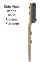 Wilder Tactical Multi Holster Platform for Safariland QLS 4 57 36