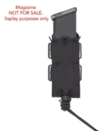 Wilder Tactical Urban Assault Extended Pistol Magazine Pouch V2- BLACK 3 57 4