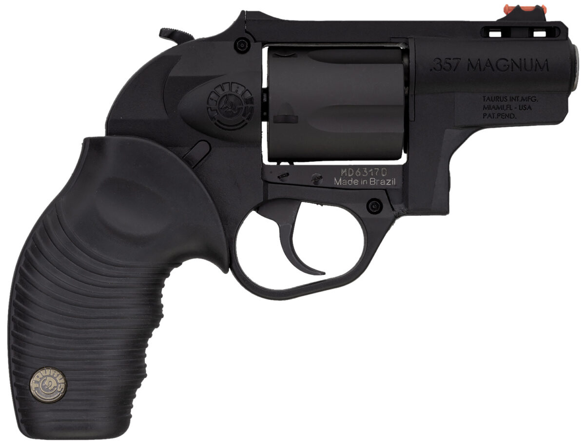Taurus 2605021PLY 605 Poly Protector 38 Special +P or 357 Mag 5 Shot 2" Black Finish Barrel, Matte Black Oxide Finish Cylinder, Black Finish Polymer Frame & Black Ridged Rubber Grip 1 75410