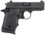 Sig Sauer 9389BRGAMBI P938 Micro-Compact BRG 9mm Luger 3" 7+1 Black Nitron Stainless Steel Black Hogue Rubber Grip 2 83801