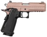 LFA Apollo 11 Compact Pistol - 9mm | Rose Blush |Aluminum Grip | 4.1" | 1x17rd Mag 2 lfarose2