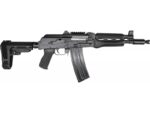 Zastava ZPAP85 Alpha AK-47 Pistol - Stained Wood Handguard | 5.56NATO | 10" Barrel | Booster Brake | SBA3 Arm Brace 2 zastava m85 1 web min