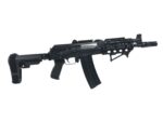 Zastava ZPAP85 Alpha AK-47 Pistol - Stained Wood Handguard | 5.56NATO | 10" Barrel | Quad Rail | Night Brake | Angled Foregrip | SBA3 Arm Brace 2 zp85556tac right