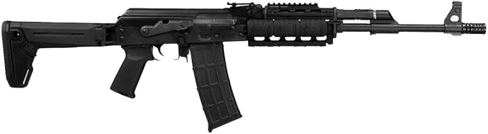 Zastava PAP M90 AK Rifle - 5.56 NATO | Black | 18.25" | Zhukov Folding Stock 1 zr90556qr 1