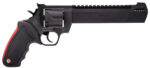 Taurus 2-440081RH Raging Hunter 44 Rem Mag 6rd 8.37" Black Stainless Steel Barrel Matte Black Oxide Steel Frame & Cylinder Black Rubber with Integrated Red Cushion Insert Grip 2 100189