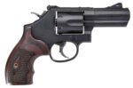 Smith & Wesson 12039 PC Model 19 Carry Comp K-Frame 357 Mag 38 S&W Spl +P 6 Shot 3" Black PowerPort Vented Barrel Black Cylinder Black Carbon Steel Frame Finger Grooved Wood Grip Exposed Hammer 2 104706