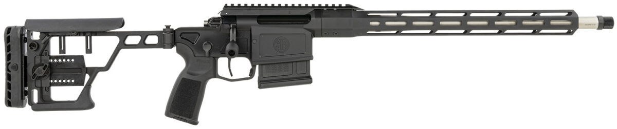 Sig Sauer CROSS30816B Cross 308 Win 5+1 16" Barrel, Black Anodized Metal Finish, Black Sig Precision Adjustable Folding Stock, Curved 2 Stage Match Trigger, Black Polymer Grip 1 128690