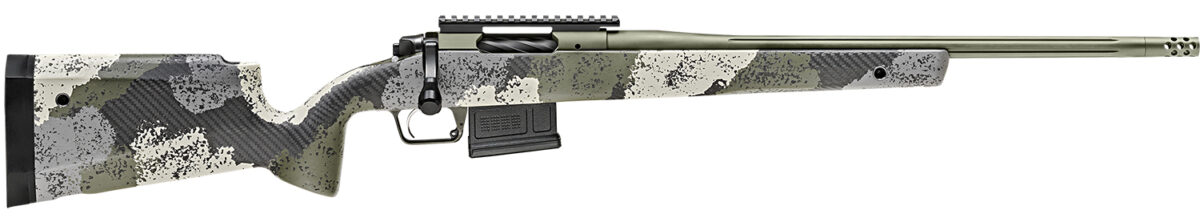 Springfield Armory BAW920308G Model 2020 WayPoint 308 Win 5+1 Cap 20" Mil-Spec Green Cerakote Rec/Barrel Evergreen Camo Carbon Fiber Hybrid Profile with M-LOK Stock Right Hand (Full Size) 1 129933