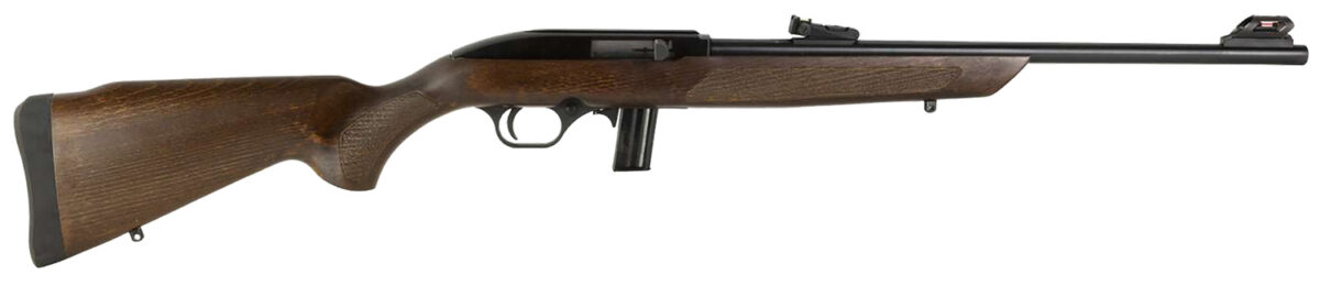 Rossi RS22L1811WD RS22 Full Size 22 LR 10+1 18" Matte Black Steel Barrel, Matte Black Receiver, Fixed Hardwood Stock 1 157583