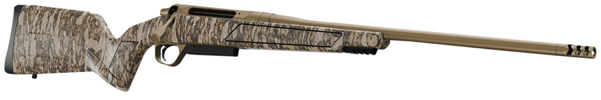 Christensen Arms 8011501800 Evoke Full Size 30-06 Springfield 4+1 22" Flat Dark Earth Cerakote #4 Contour Threaded Barrel, Mossy Oak Bottomland Fixed Hybrid Hunter w/Picatinny Rail Synthetic Stock 1 164157