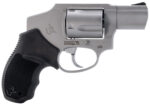 Taurus 2-650129 650 Small 357 Mag 38/Special +P 5 Shot 2" Stainless Steel Barrel, Cylinder & Frame, Black Rubber Grip, Transfer Bar Safety, Concealed Hammer 2 170146