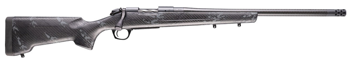 Bergara Rifles B14S1204CF B-14 Cima CF 22-250 Rem 4+1 20" CURE Carbon Fiber Barrel, Sniper Gray Cerakote Receiver, RTM Sporter Carbon Fiber Stock 1 182457