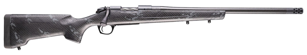 Bergara Rifles B14SM1209CF B-14 Cima CF 6.5 PRC 3+1 20" CURE Carbon Fiber Barrel, Sniper Gray Cerakote Receiver, RTM Sporter Carbon Fiber Stock 1 182458