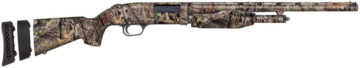 Mossberg 50497 510 Super Bantam Youth 20 Gauge 3" 3+1 Overall Mossy Oak Break-Up Country 18.50" Vent Rib Barrel, Steel Receiver Adj LOP Synthetic Stock, Right Hand, Accu-Set Choke 1 4504