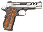 Smith & Wesson 170344 1911 Performance Center 45 ACP 4.25" Throated Barrel 8+1, Black Scandium Frame, Ported Matte Stainless Steel Slide, G10 Custom Wood Grip, Ambidextrous Safety 2 84202
