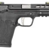 Smith & Wesson 12718 Performance Center M&P Shield EZ M2.0 380 ACP 3.80" 8+1 Matte Black Black Armornite Stainless Steel Slide Black Polymer Grip Silver Colored Accents 2 113258