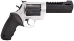 Taurus 2460055RH Raging Hunter 460 S&W Mag 5rd 5.12" Matte Black Oxide Cylinder & Barrel Matte Stainless Steel Frame Black Rubber with Integrated Cushion Insert Grip 2 131300