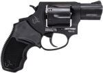Taurus 2-85621UL 856 Ultra-Lite Small Frame 38 Special +P 6 Shot 2" Matte Black Carbon Steel Barrel & Cylinder, Matte Black Anodized Aluminum Frame, Black Finger Groove Rubber Grip 2 147415