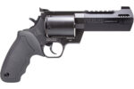 Taurus 2500051RH Raging Hunter Large Frame 500 S&W Mag 5rd 5.12" Black Ported/Target Crown Barrel, Matte Black Oxide Cylinder, Black Steel Frame, Black Rubber Grip 2 150916
