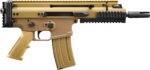 FN 38101241 SCAR 15P 5.56x45mm 30+1 7.50" Chrome Lined Steel Barrel, Flat Dark Earth Anodized Aluminum Picatinny Rail Receiver, FDE Polymer Grip, Ambidextrous 2 151370