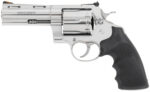Colt Mfg ANACONDASP4RTS Anaconda 44 Mag 6 Shot 4.25" Stainless Barrel, Cylinder & Frame, Black Hogue Rubber w/Finger Grooves Grip 2 152703