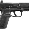 FN 66101013 502 MRD Full Size 22 LR 10+1 4" Black Target Crown Steel Barrel/Black PVD Optic Ready/Serrated Slide/Black Polymer Frame w/Accessory Rail/Black Textured Polymer Grips Ambidextrous 2 158110
