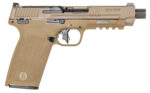 S&W M&P 5.7 14004 5.7X28 OR 5 (2)22R FDE 2 158990