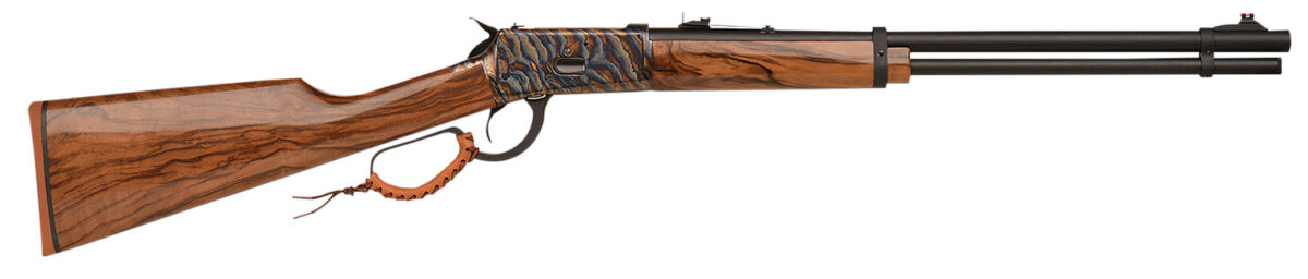 Gforce Arms GFLVR3030CC Saddlehorn 30-30 Win 10+1 20" Blued Steel Barrel, Color Case Hardened Steel Receiver, Fixed Turkish Walnut Stock 1 160581