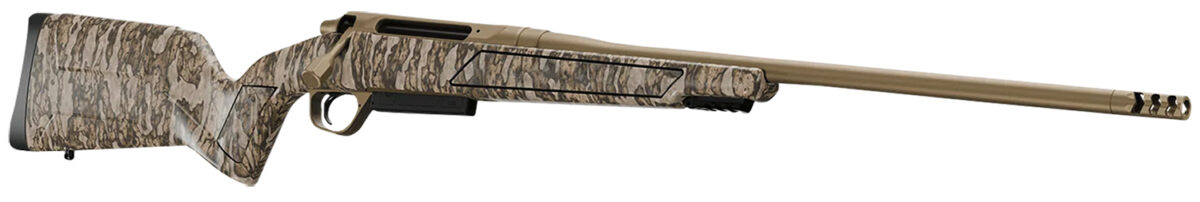 Christensen Arms 8011502100 Evoke Full Size 300 PRC 4+1 22" Flat Dark Earth Cerakote #4 Contour Threaded Barrel, Mossy Oak Bottomland Fixed Hybrid Hunter w/Picatinny Rail Synthetic Stock 1 164160
