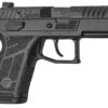 CZ-USA 01660 P-09 C Nocturne Compact Frame 9mm Luger 10+1 3.74" Black Steel Barrel, Black Optic Cut/Serrated Steel Slide, Black Polymer Frame w/Picatinny Rail, Textured Grip 2 169693